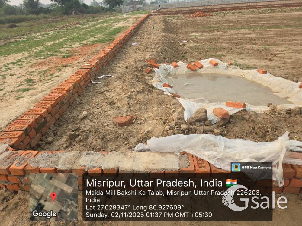 सीतापुर रोड बक्शी में आवासीय प्लॉट उपलब्ध हैं 24*7 सिक्योरिटी सुविधा के साथ नाली,रोड,बिजली,पानी