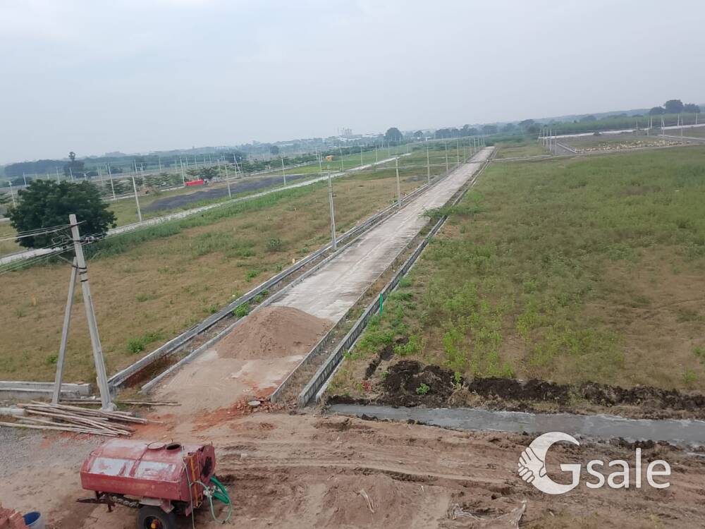 forchuyn infra butterfly city Venchar DTCP aproval layout in chilakaluripet to narasarao pet main ro