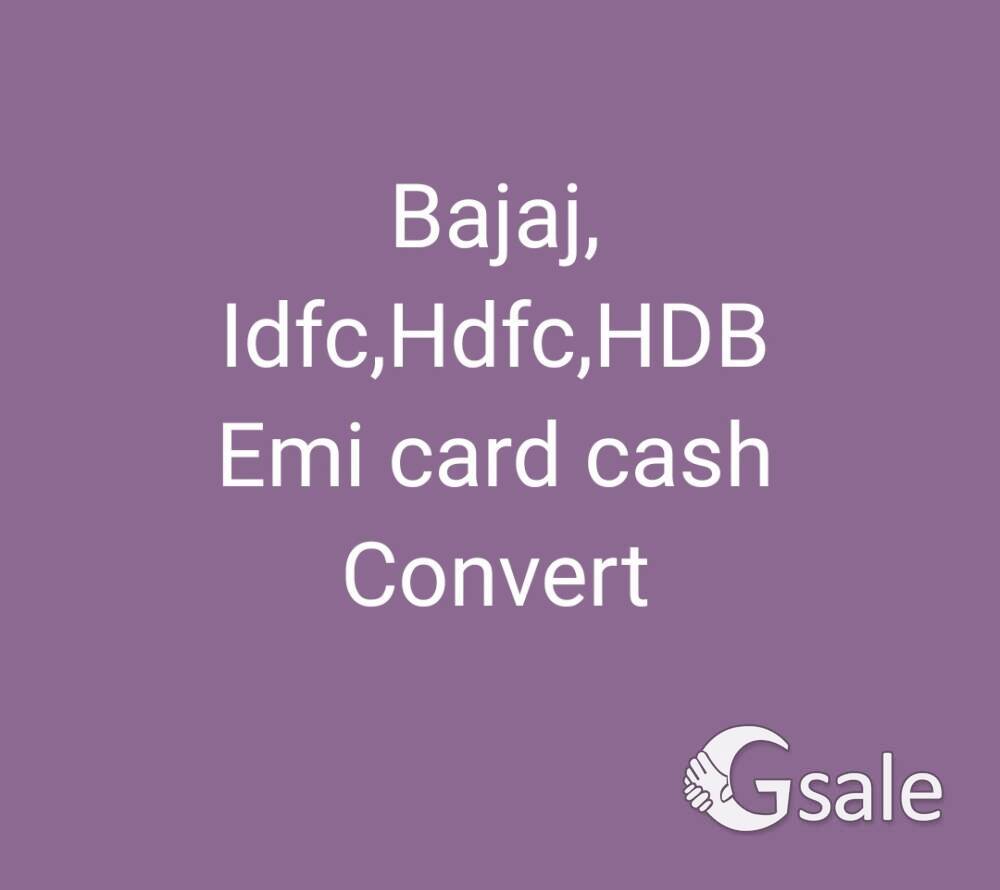 Bajaj Emi Card Se Cash Available 