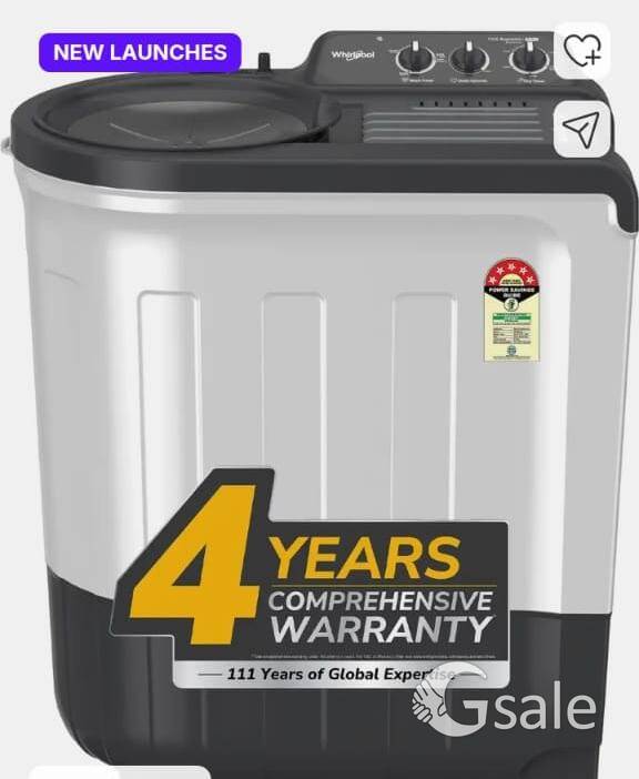 Whirlpool 6kg semi automatic washing machine 