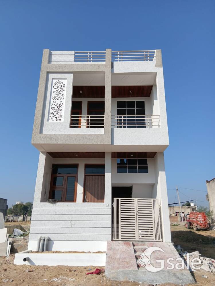 85 Gaj 3 BHK Semi Duplex Karni vatika Atal Yojana Kalwad Road 42 Lakh