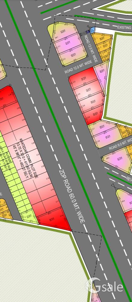 on 200 fate road per comercial plot for sale in 500 gaj Tonk road shivdaspura jaipur 