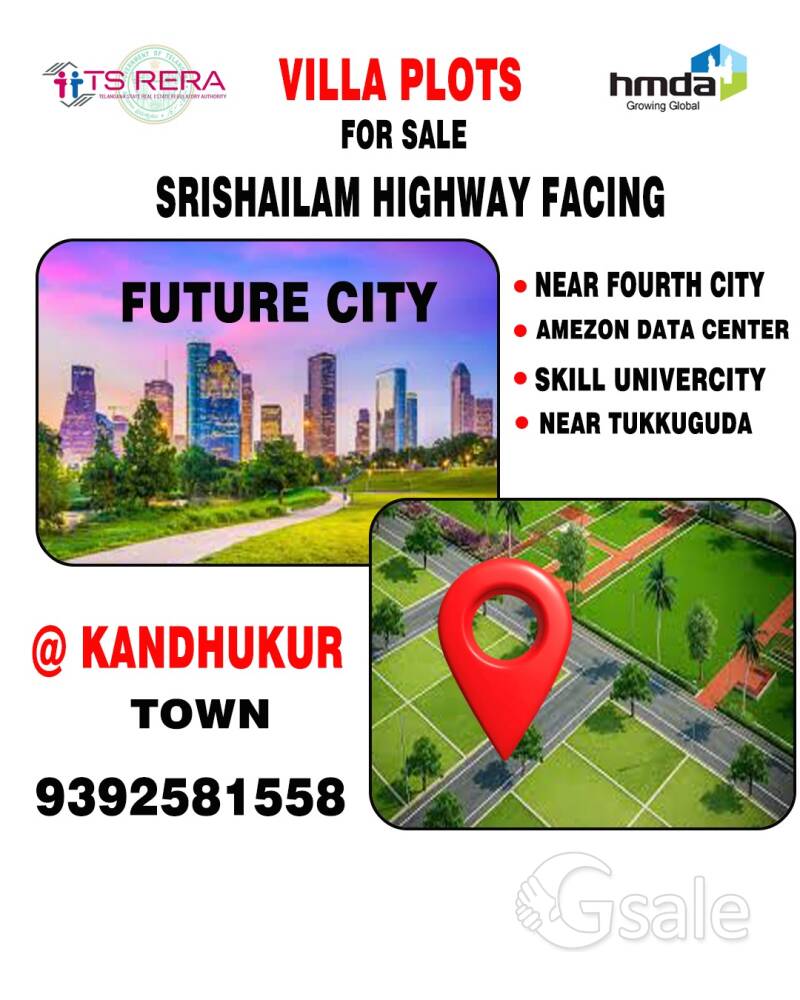 Srishailam highway facing HMDA approved project 