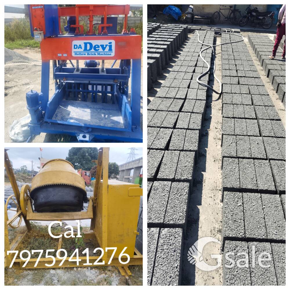 hydrollic bricks machine 