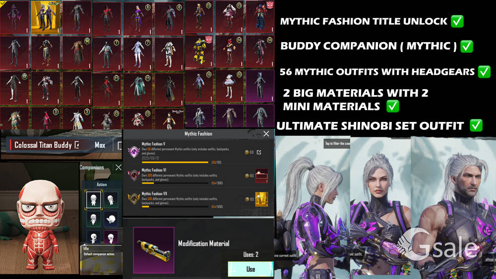 bgmi account for sale 