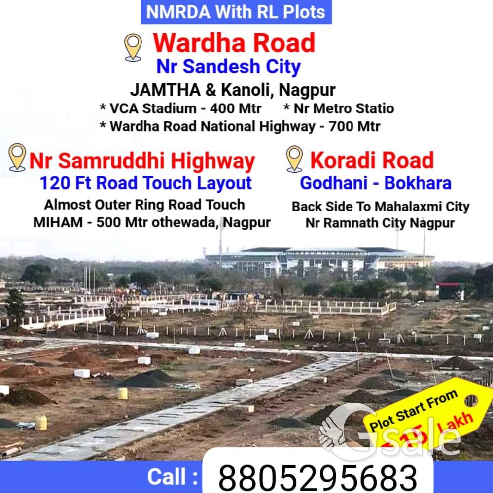 srimaaideveloper RL plots NAMRDA sanction Nagpur jamtha wardha road mohgaon samruddhi 