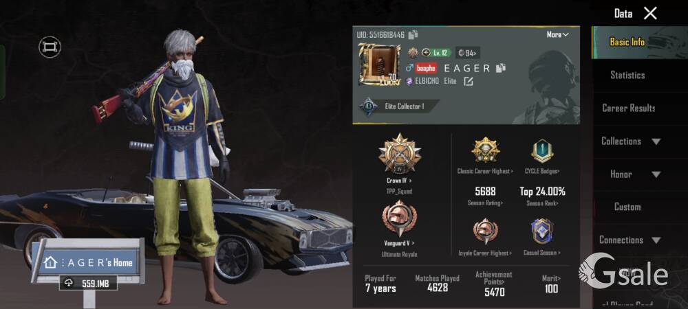 BGMI OLD ID FOR SELL 