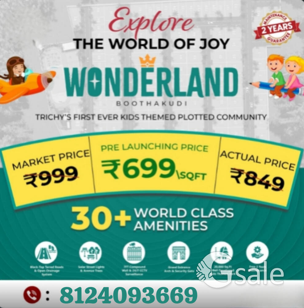 trichy best investment plots 