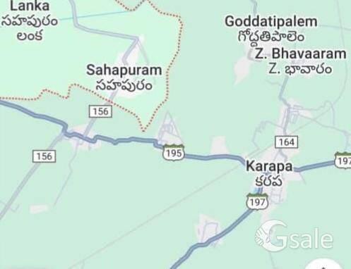 6 acres for sale in Sahapuram near karapa