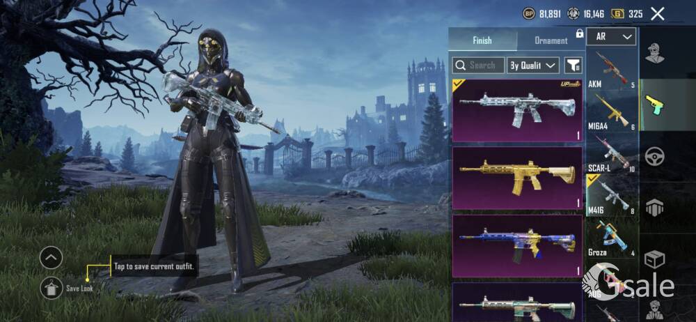 BGMI LVL 64 available 