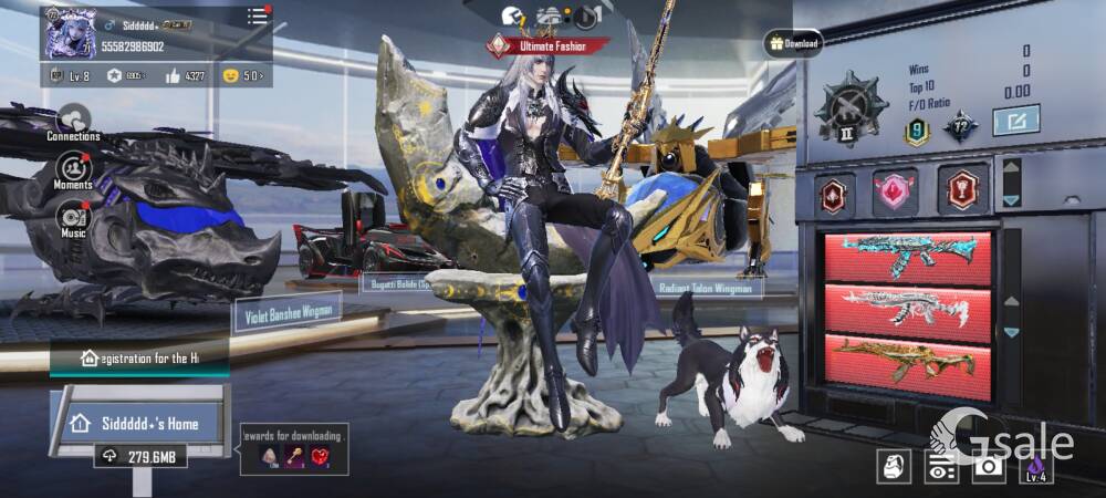 BGMI PREMIUM ACCOUNT FOR SALE 