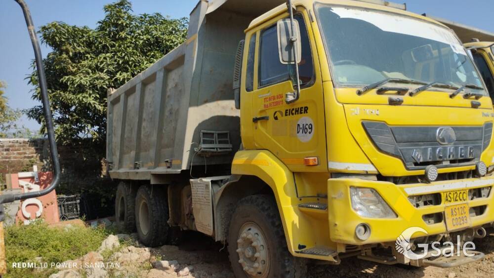 EAICHER 6028 10 Tyre Bogi Suspension total 8 Vihcle paper ok with RTO NOC Assam Paasing+ GST includ