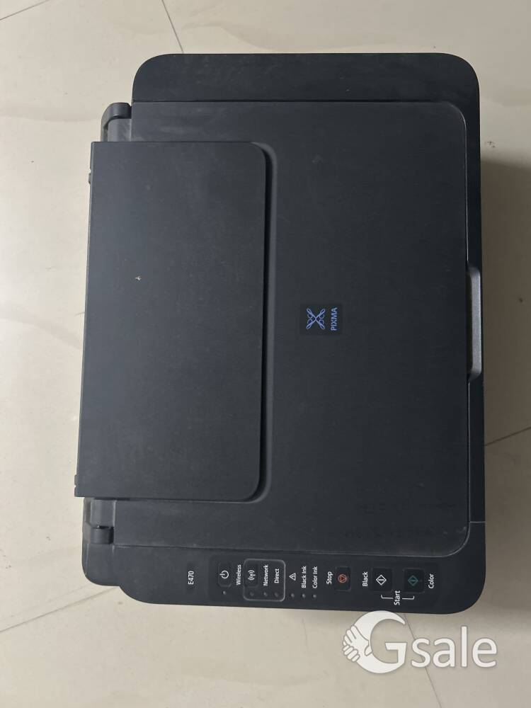 Canon Printer E470 with Box and Invoice