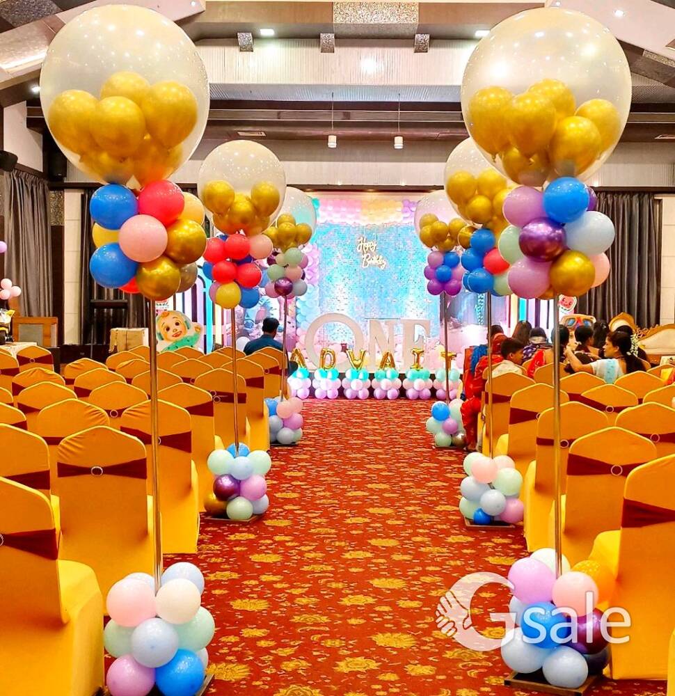 wedding balloon blast Aentari 