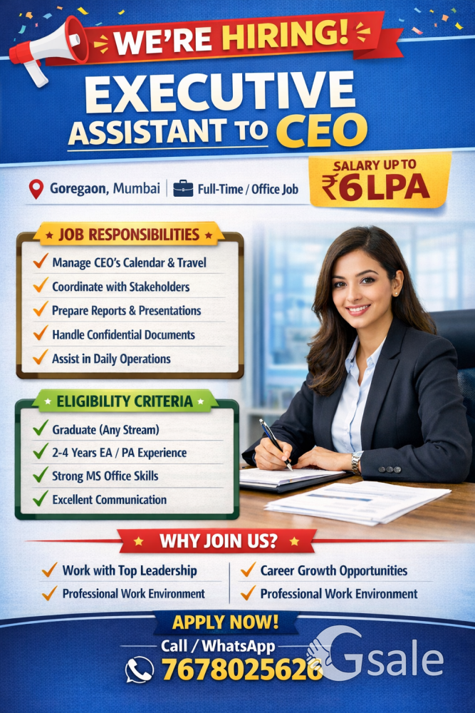 Executive assistant 