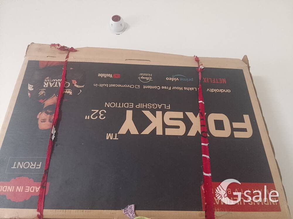 Smart LED TV 32 inch make foxsky (new brand)