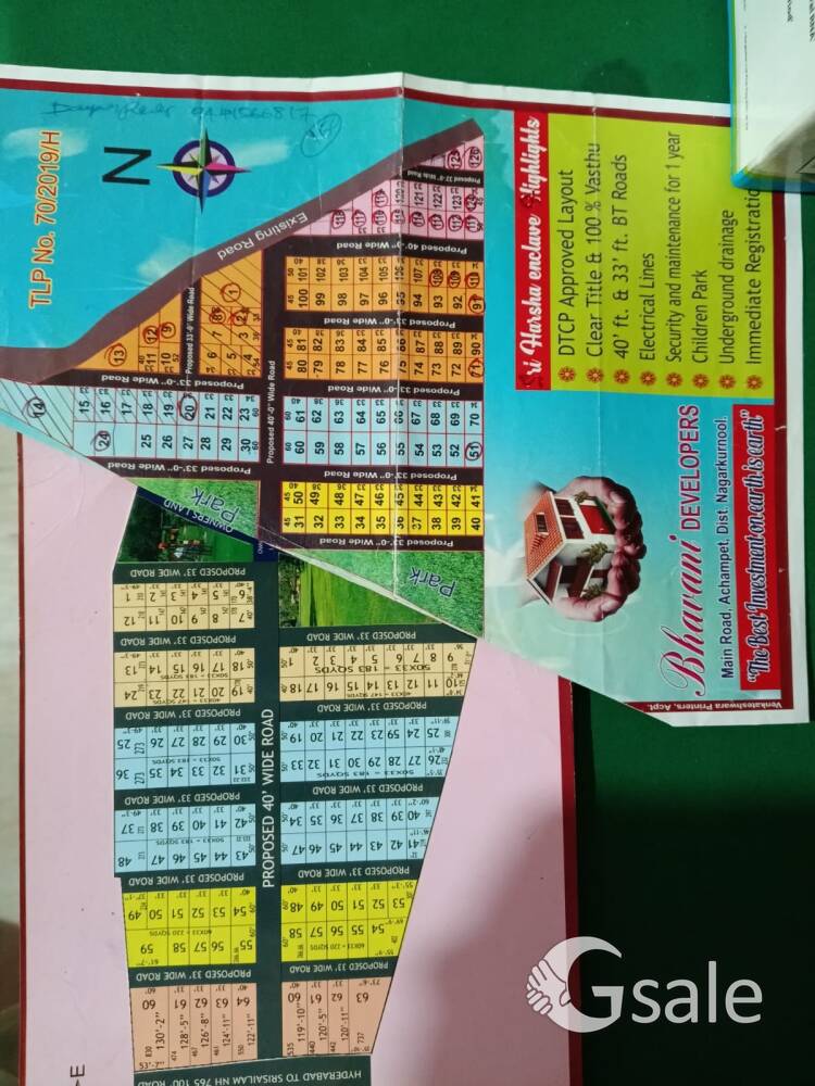 OPEN PLOTS FOR SALES IN SRISAILAM HIGHWAY 🛣️