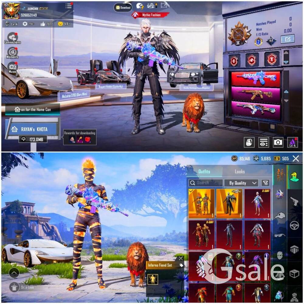 BGMI SPAWN CAR ACCOUNT 