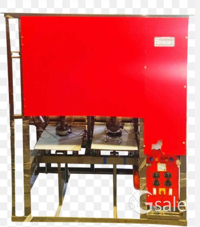 double die paper plate machine 