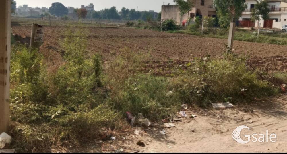 4000gz land for sale price 18000 per gz under mc ward no.1 bhago majra kharar Ludhiana road 