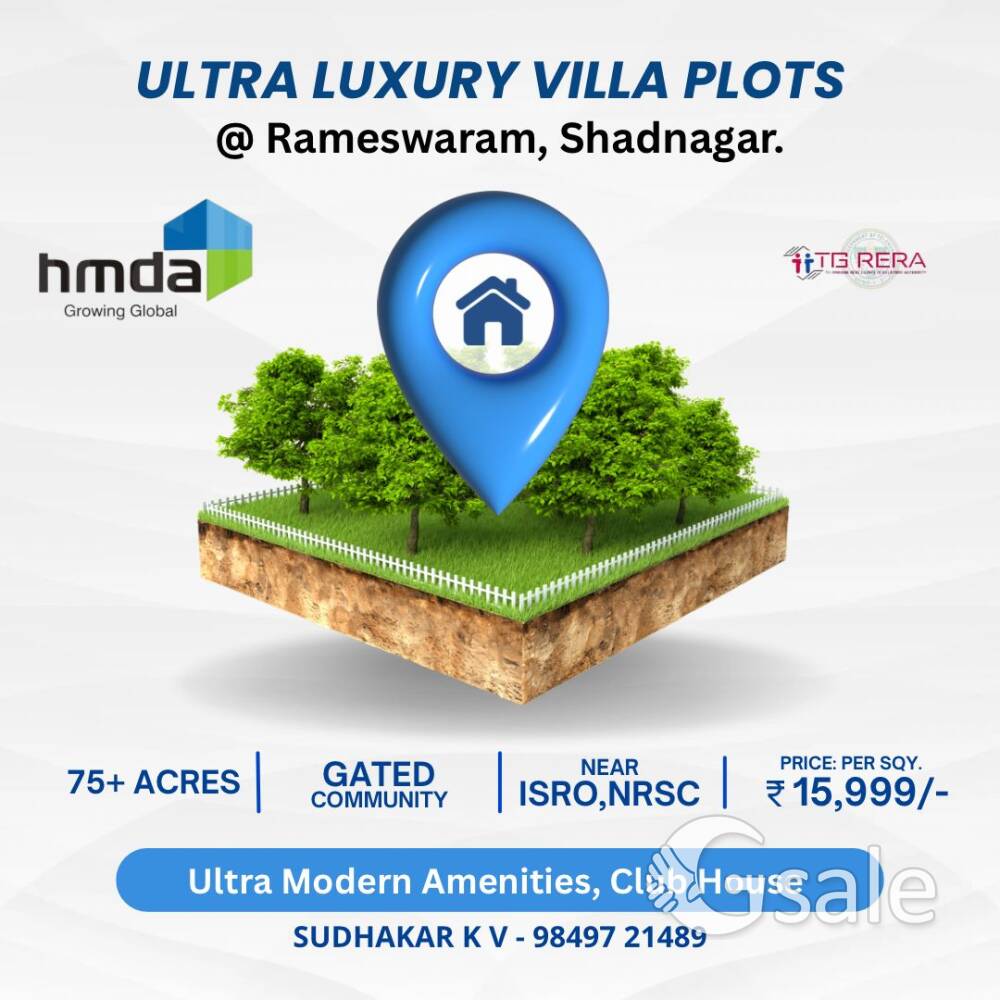 ULTRA LUXURY VILLA PLOTS 