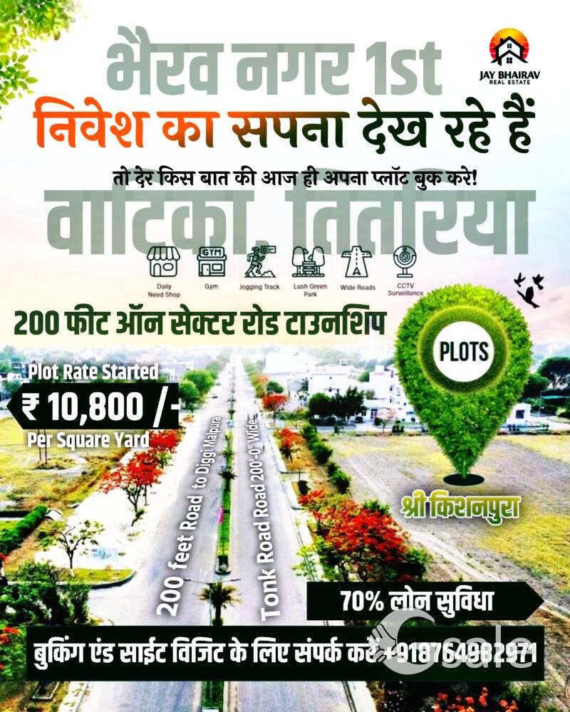 सपनों का प्लॉट जयपुर में