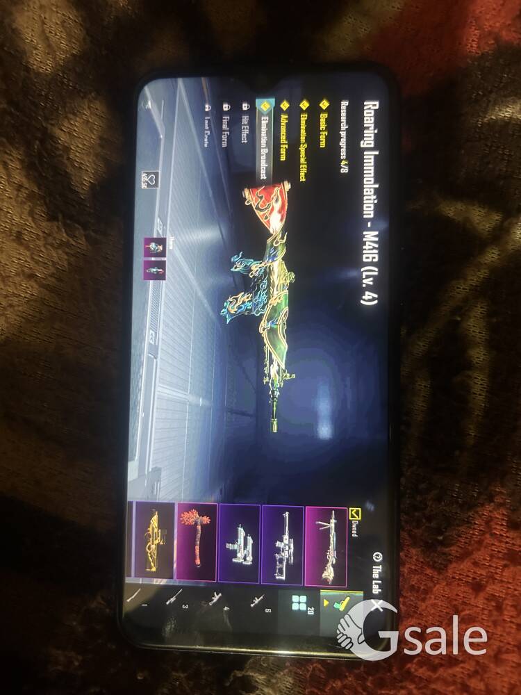 BGMI ID SELL URGENT 20 UPGRADED SKINS