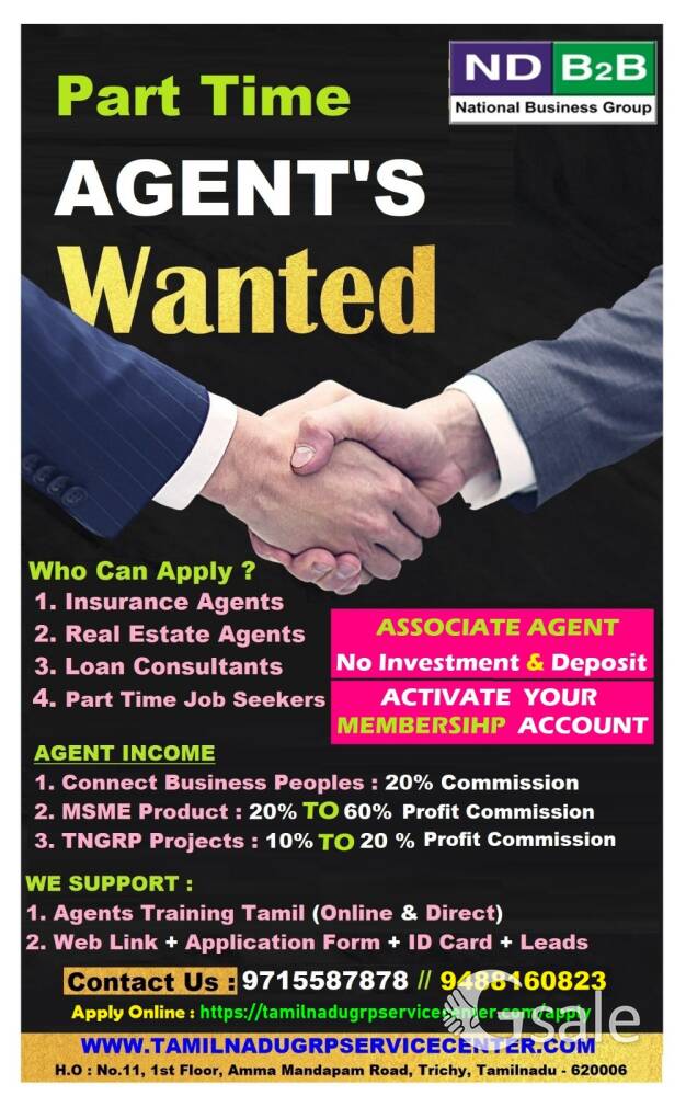 WANTED ASSOCIATE AGENTS