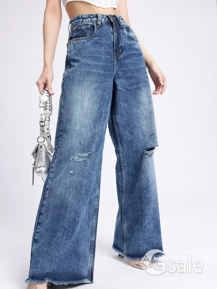 Blue Denim Jeans – Size 30 – Simple & Stylish – Good Condition