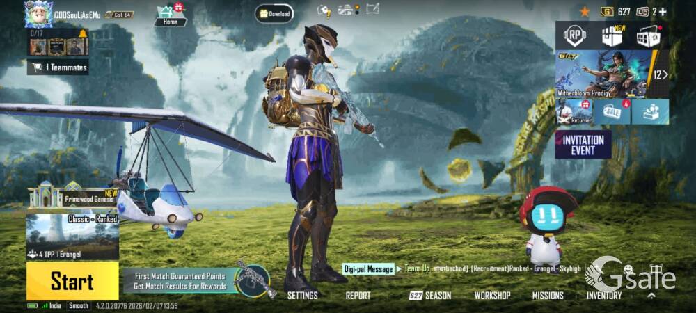 BGMI RARE ACCOUNT 