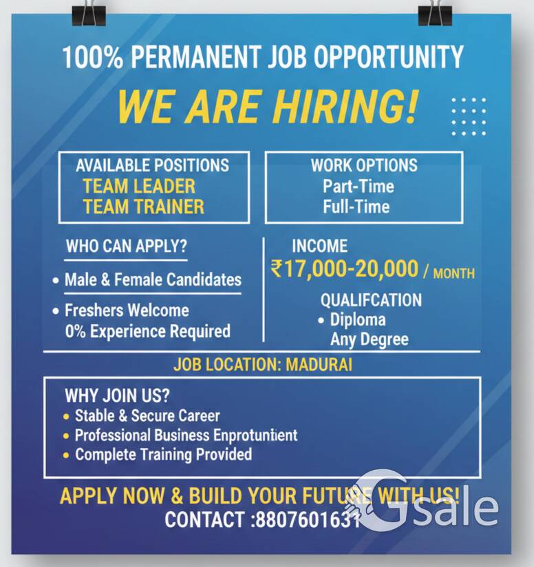 Permanent Job 