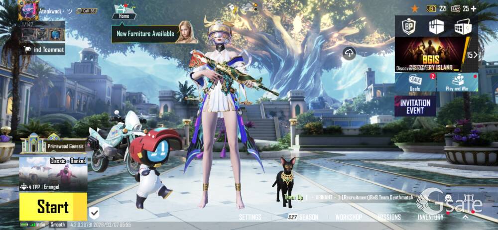 Bgmi id for sell in only 24000 rupees only