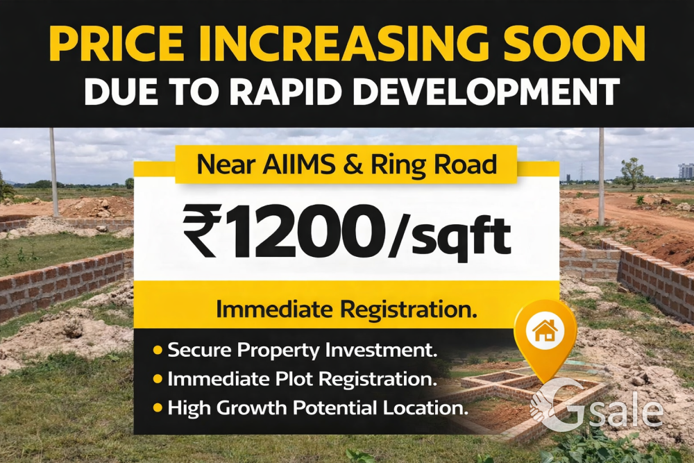 ଆସନ୍ତୁ, ସ୍ୱୟଂ ଆସି ପ୍ଲଟ୍‌ଗୁଡିକୁ ଦେଖନ୍ତୁ।ପସନ୍ଦ ହେଲେ ସହଜରେ ବୁକିଂ କରିପାରିବେ।