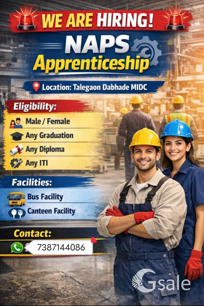 NAPS Apprenticeship Opportunity