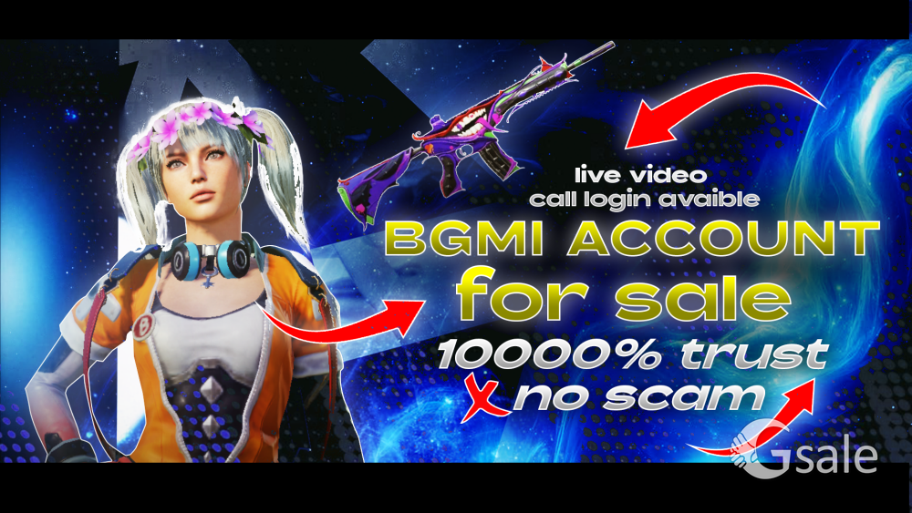 BGMI account for sale 2m416 skins 