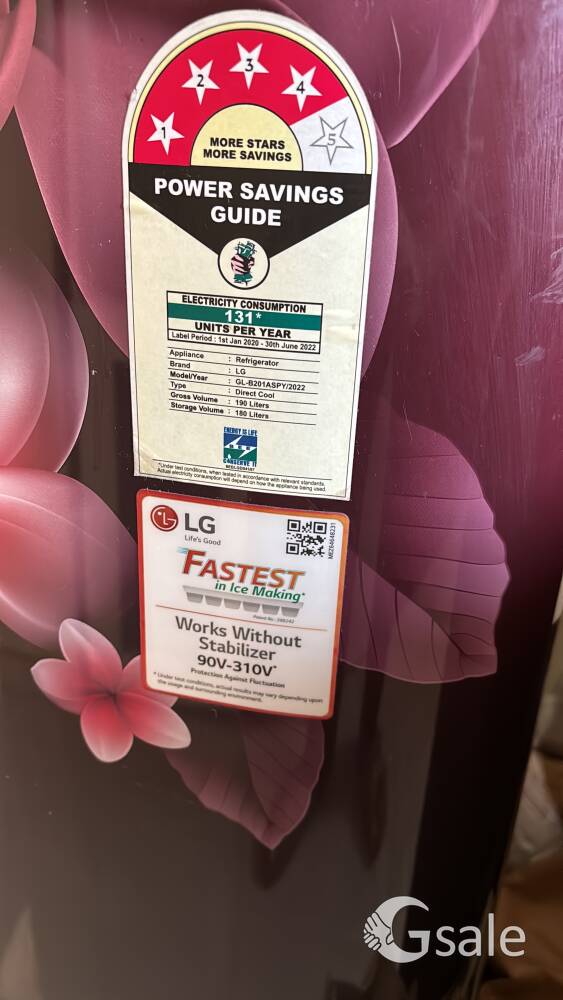 LG 180L Refrigerator