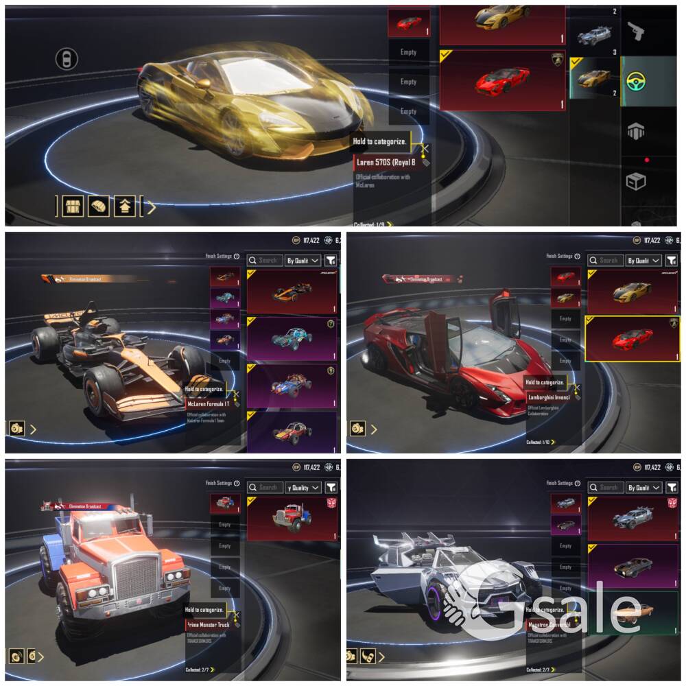 BGMI ACCOUNT (5 SUPERCAR)