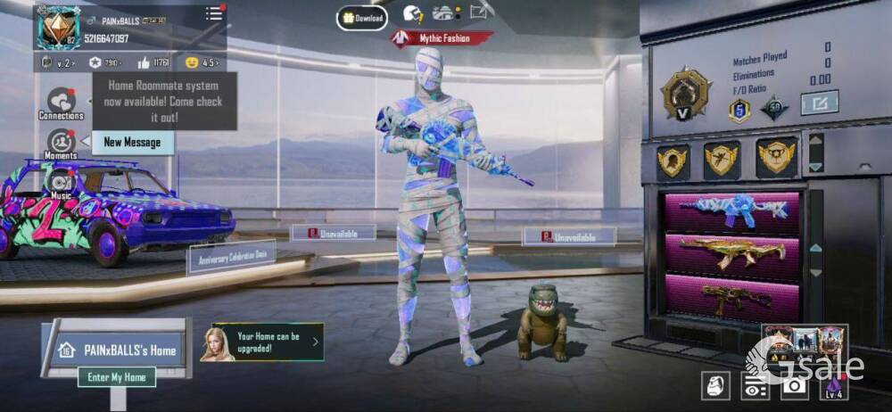 Epic Collection Bgmi Id For Urgent Sale. DM For Price Discussion.