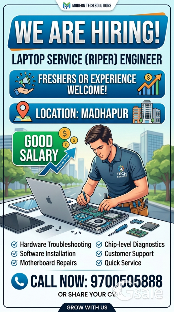 service Engineer Laptop 