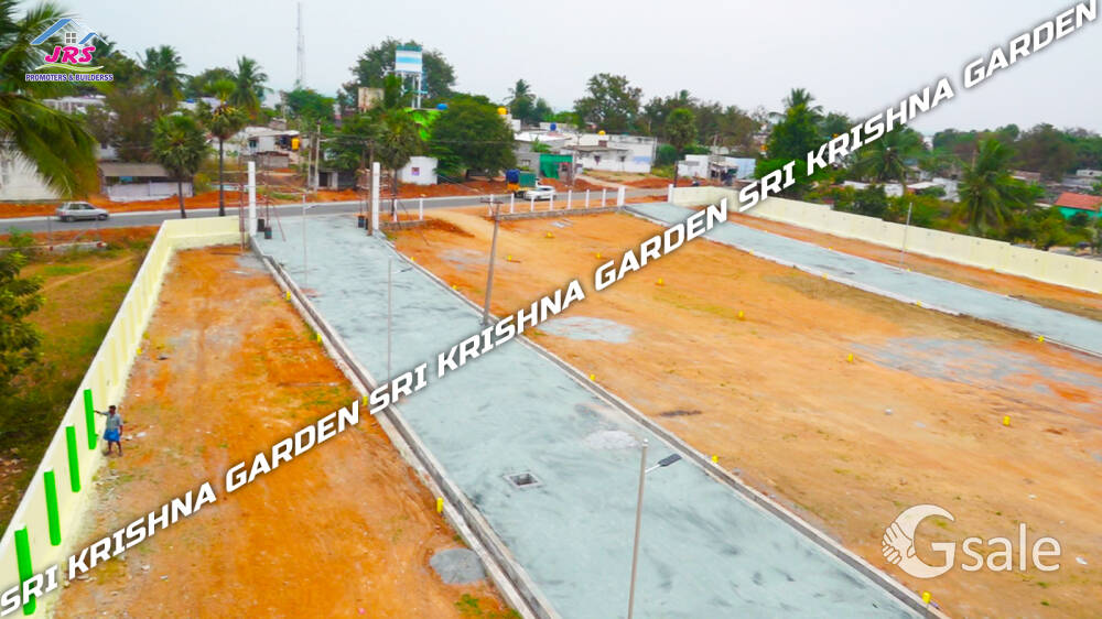 Plot for sale near by Omalur airport at low budget 