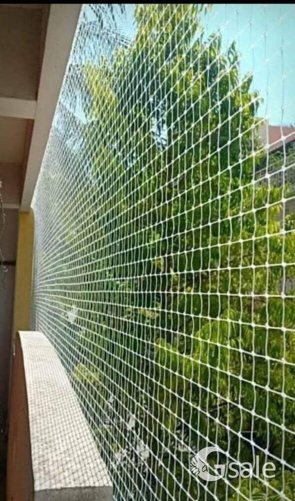 Bird Netting And Invisible Grill