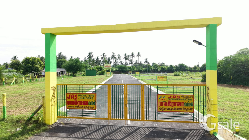 Plot for sale near by Omalur Airport
