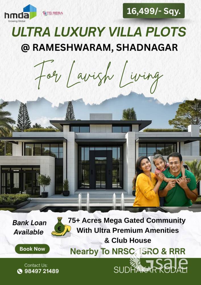 ULTRA LUXURY VILLA PLOTS 