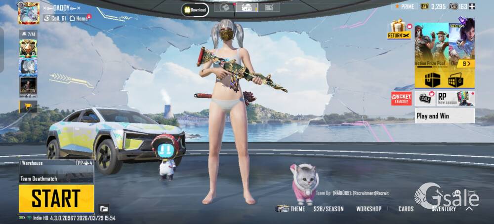 🎮 ACCOUNT FOR SALE 🎮 Whatsapp no.6367780848