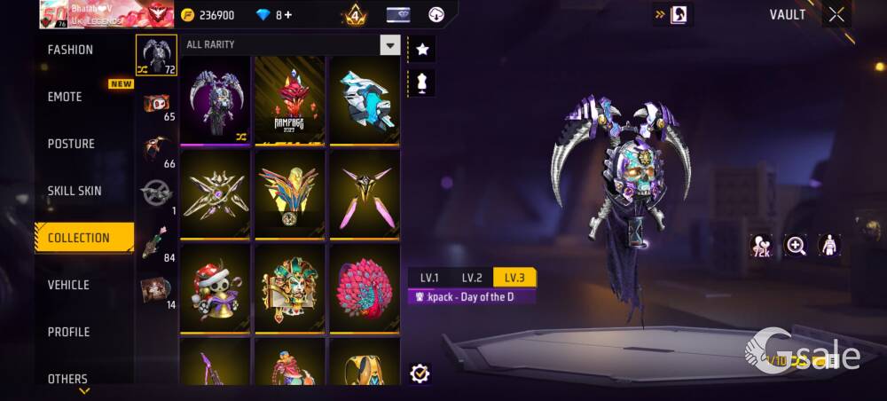 Free fire id for sale