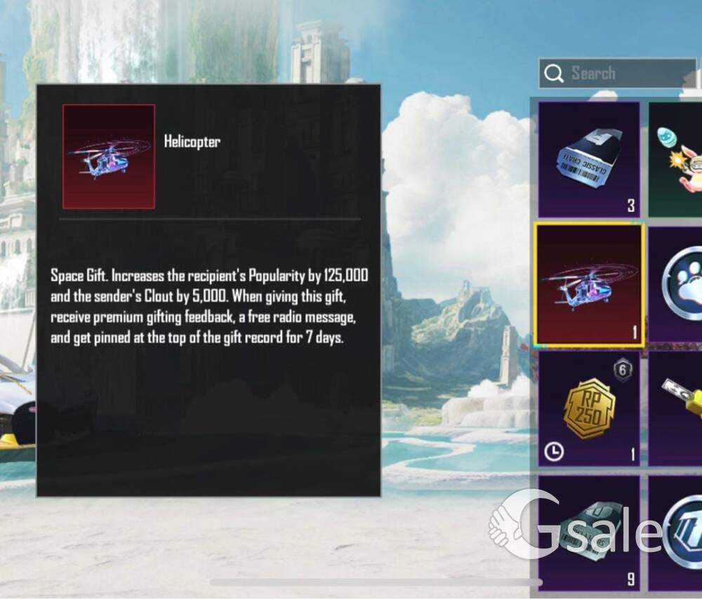 Helicopter popularity 