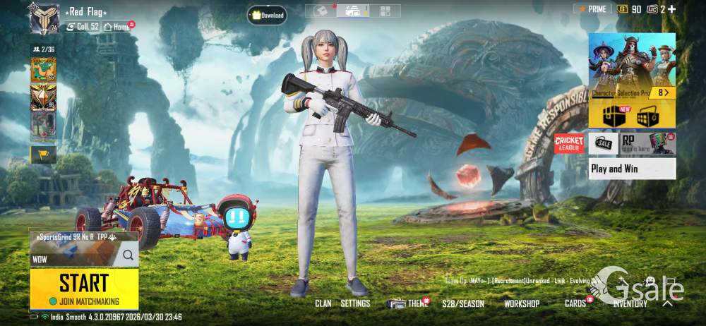 HIGH LEVEL BGMI ACCOUNT