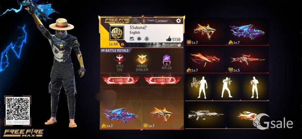 Free fire id sall