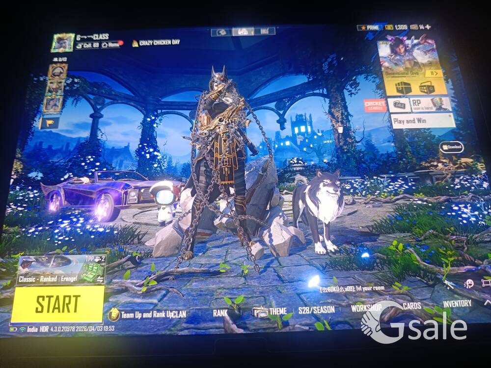 BGMI LEGENDARY ACCOUNT 