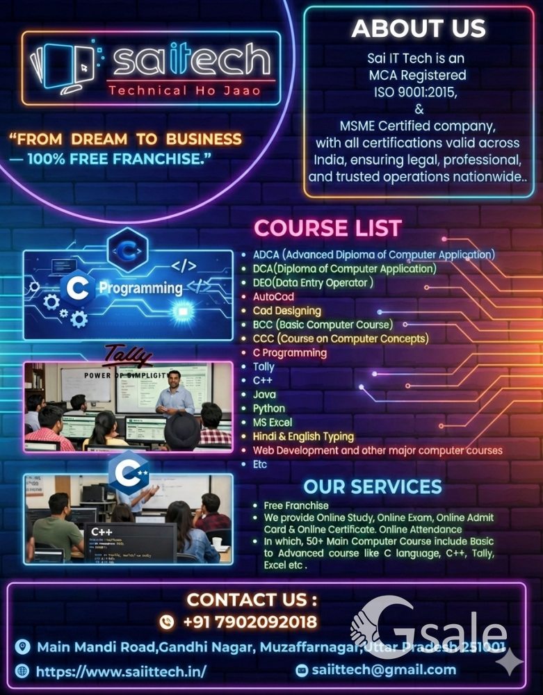 Free Franchise offer 📣📢🎉🎉🍾